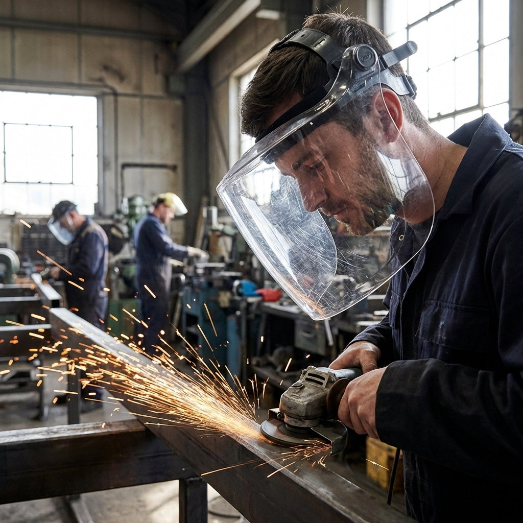 Industrial Visor – Optical Class 1 – UV Protection – Industrial Use