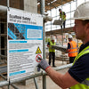 Scaffold Safety Poster – 400mm x 600mm – Rigid Plastic – Indoor/Outdoor Use