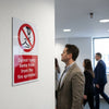 Fire Sprinkler Warning Signs – Durable – Safety Compliance