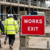 Exit Signs – 600mm x 450mm – Rigid Plastic – Indoor/Outdoor Use