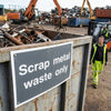 Scrap Metal Waste Recycling Sign – 1mm Rigid Plastic – Indoor & Outdoor