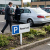 Reserved Parking Verge Signs – 450mm x 150mm – Aluminium – Outdoor Use
