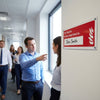 Fire Warden Sign – 300mm x 100mm – Rigid Plastic – Indoor/Outdoor