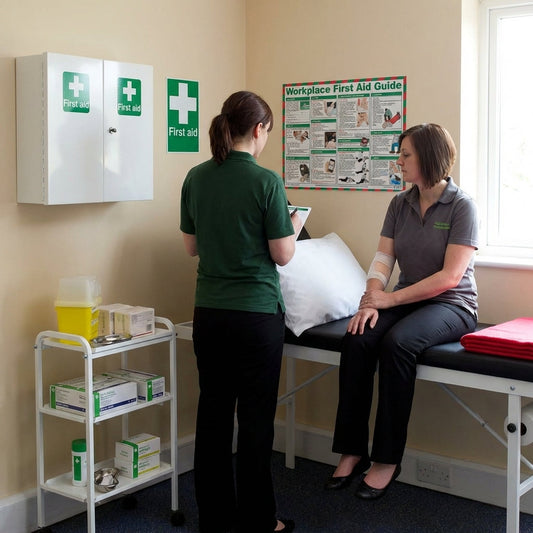 First Aid Room Equipment Package – Complete Set – Medical Room Compliance