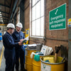 Emergency Spill Response Safety Signs – Industrial Use