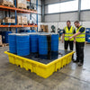 8 Drum Spill Containment Pallets – 1140L Sump Capacity – Industrial Use