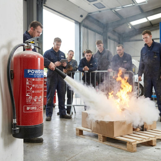 Dry Powder Fire Extinguisher – 9kg – ABC Multi-Purpose – Industrial