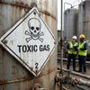 Hazard Warning Diamond Sign – 1mm Rigid Plastic – Indoor/Outdoor Safety Use