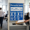 Recycle Paper & Cardboard Sign – Highly Visible – Indoor/Outdoor Use