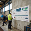 Safety Information Board – 2060x1010mm – Rigid Plastic – Industrial Use