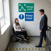 Refuge Point Safety Signs – Clear Message – Indoor/Outdoor Use