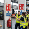 Fire Extinguisher Safety Sign – 150mm x 300mm – Rigid Plastic – Indoor/Outdoor Use