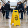 Plastic 'A' Board Floor Sign – 300mm x 600mm – Polypropylene – Indoor/Outdoor Use