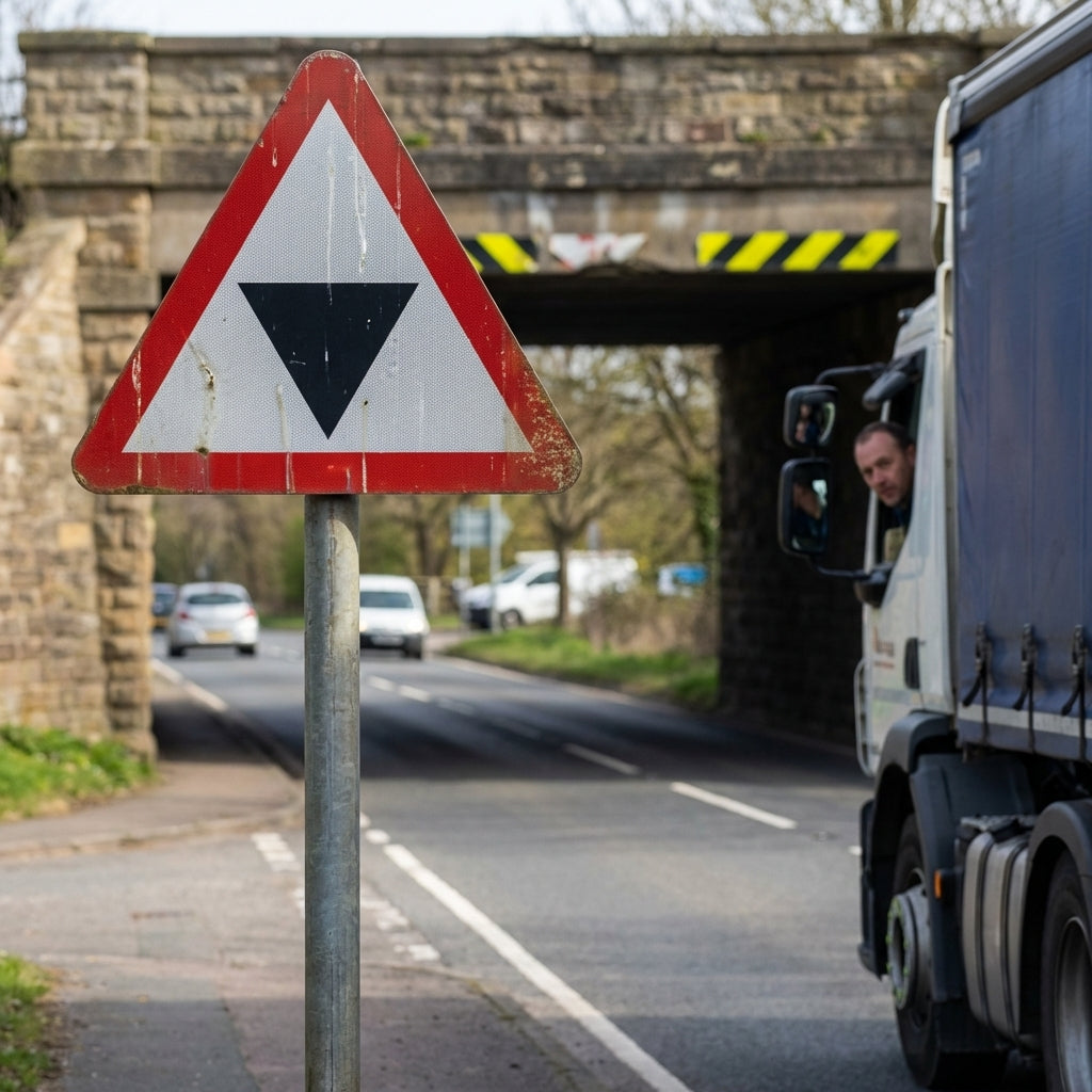 Reflective Traffic Signs – 750mm Triangle – Aluminium Composite RA1 – Outdoor Use