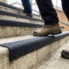 Anti-Slip Stair Nosing – Black – 3mm Thick GRP – Indoor/Outdoor Use