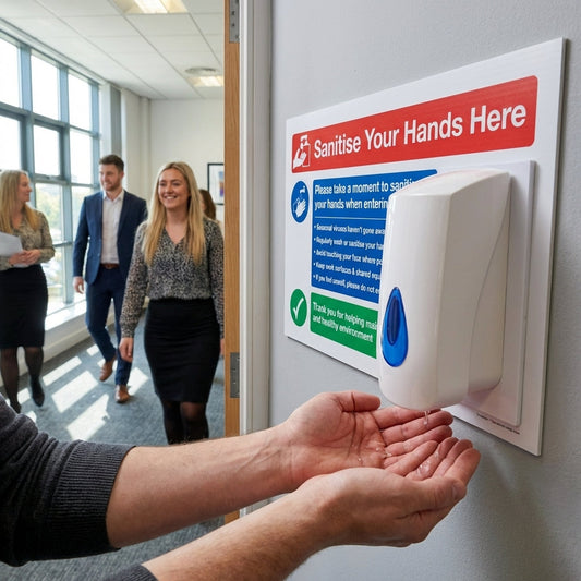 Hand Sanitising Station – Small – 1L Bulk Fill Dispenser – Indoor Use