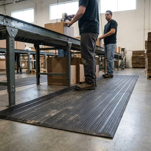 Anti-Fatigue Matting – Ribbed – Cushioned Foam Base – Light-Industrial Use