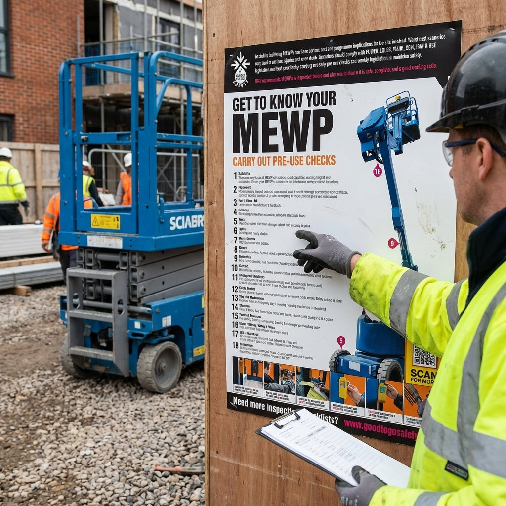 Safety Inspection Poster – 420mm x 594mm – Synthetic Paper – Indoor/Outdoor Use