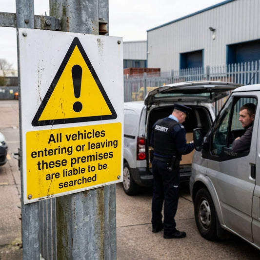 Safety Sign – 450mm x 600mm – Rigid Plastic – Indoor & Outdoor Use