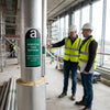 Asbestos Free Labels – 27mm x 50mm – Self Adhesive Vinyl – Indoor Use