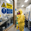 Safety Sign – Protective Clothing Must Be Worn – 1mm Rigid Plastic – Indoor/Outdoor