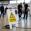 Caution Trailing Cables Sign – 300mm x 600mm – Fluted Polypropylene – Indoor/Outdoor