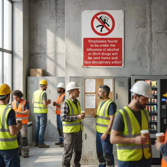Safety Sign – Rigid Plastic or Vinyl – Indoor/Outdoor Use
