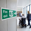 Disabled Fire Exit Sign – Arrow Right – Inclusive Design – Commercial