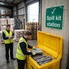 Spill Kit Station Safety Signs – Customizable – Industrial Use