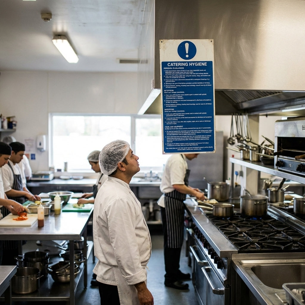 Catering Hygiene Safety Signs – Professional Use