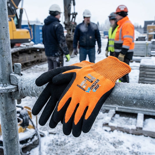 Thermal Work Gloves – Black – High-Performance Protection – Industrial Use