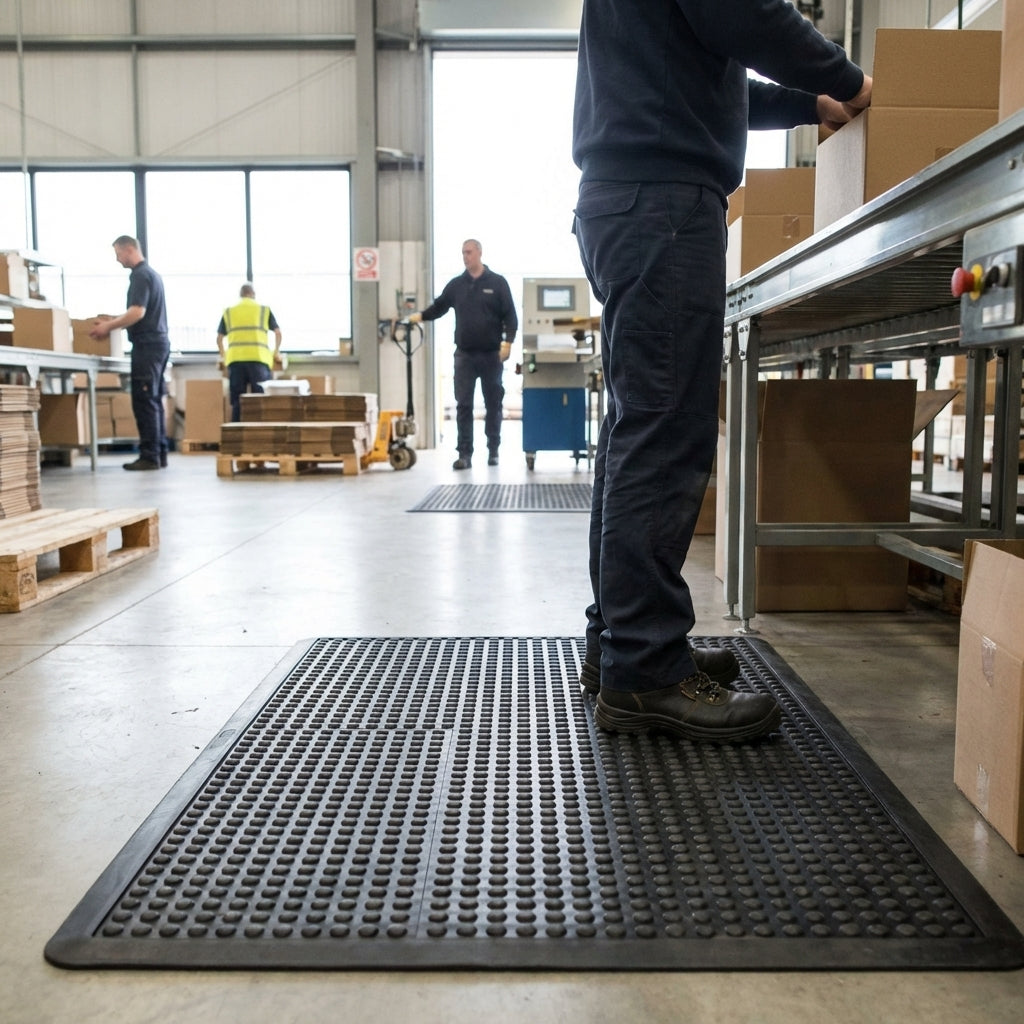 Nitrile Bubblemat Anti-Fatigue Mat – Oil Resistant – Industrial Use