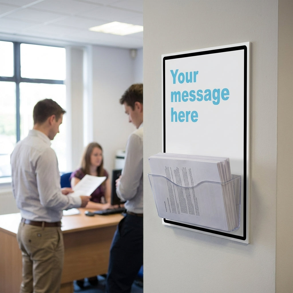 Custom Document Display – 450mm x 600mm – 10mm Foam PVC – Indoor Use