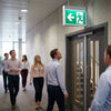 Emergency Exit Sign – Running Man Left – Indoor Safety
