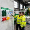 Branded First Aid Station with Safe Manual Handling Poster – 1200mm x 680mm – Rigid Plastic – Workplace Safety