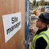 Site Manager Sign – 1mm Rigid Plastic – Indoor/Outdoor Use