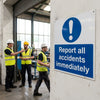 Safety Signs – Various Sizes – ISO 7010 Compliant – Workplace Safety