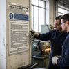 Abrasive Wheel Regulations Poster – 400mm x 600mm – Rigid Plastic – Indoor/Outdoor Use
