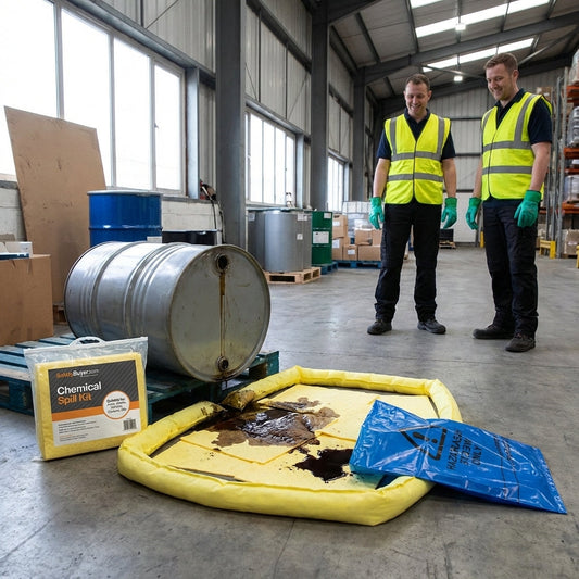 30 Litre Spill Kit in Clip Bag – Oil & Chemical – Clip Bag – Maintenance, Oil & Chemical – Industrial Use