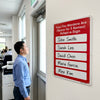 Fire Warden Sign – 215mm x 310mm – 3mm PVC – Indoor Use