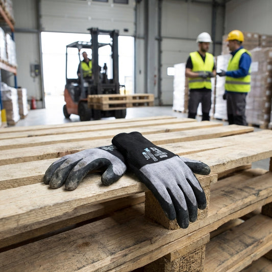 Protective Work Gloves – Duo Layer – Enhanced Grip – Industrial Use