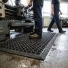 Non-Slip Nitrile Safety Mats – 0.9m x 1.5m – Carbide Gritted – Industrial Use