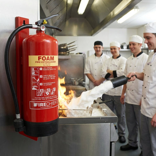 Foam Fire Extinguisher – 6L – Multi-Risk Use – Commercial
