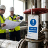 Double Sided Safety Tags – Lock Out Point – 80mm x 150mm – Matt PVC – Industrial Use