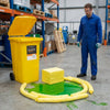 360 Litre Spill Response Kit – Yellow – Includes Absorbent Pads – Industrial Use