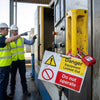 Danger Equipment Locked Out Sign – 1mm Rigid Plastic – Indoor/Outdoor Use