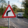 Reflective Traffic Sign – 600mm Triangle – 3mm Aluminium – Outdoor Use