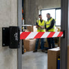 Wall Mounted Retractable Webbing Barrier – 3m – Indoor/Outdoor