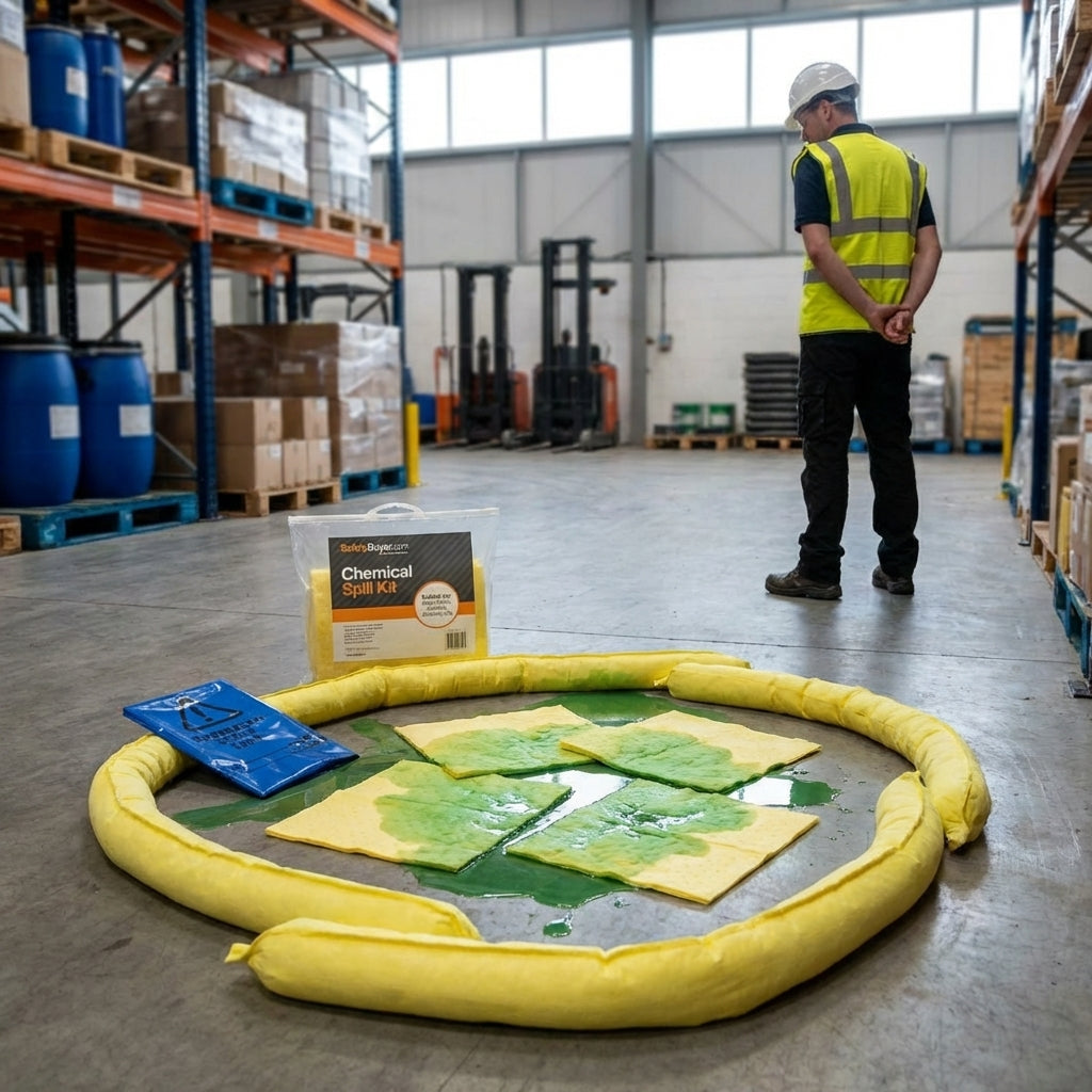 Spill Response Kits – 70 Litre – Waterproof Clip Bag – Industrial Use