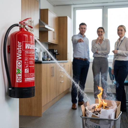 PFAS-Free Water Fire Extinguisher – 3L, 6L, 9L – Eco-Friendly – Industrial Use